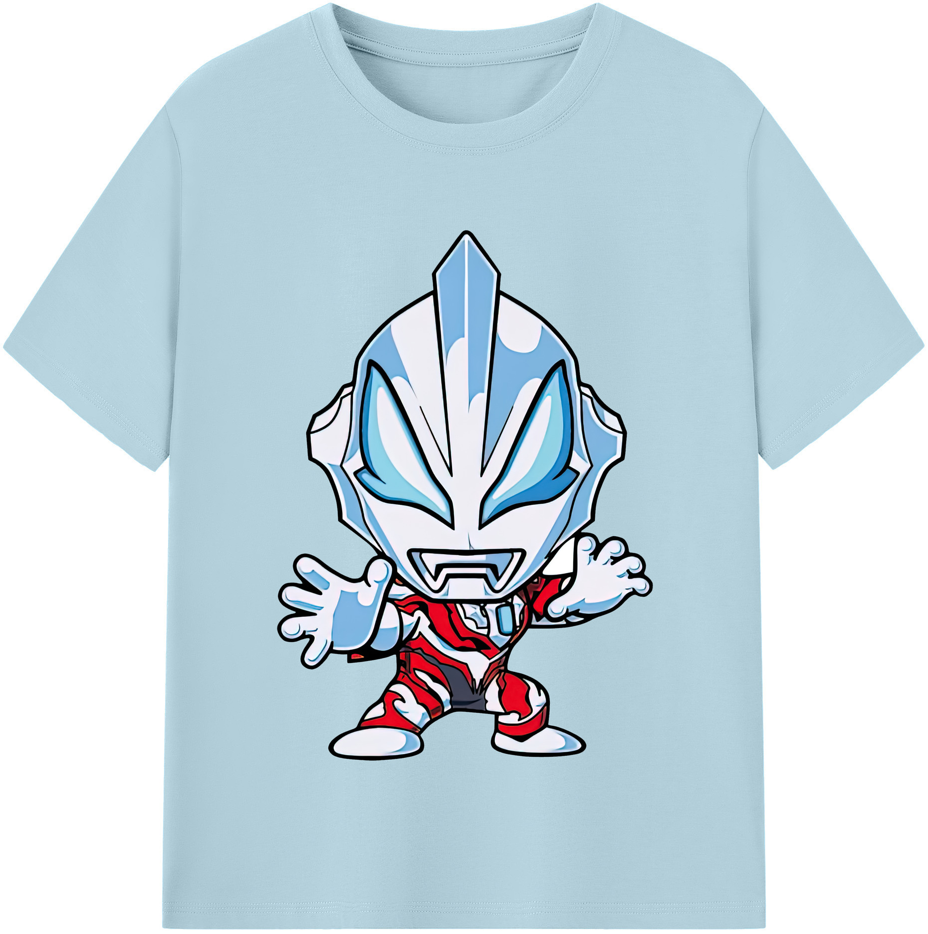 （画像用） ウルトラマン Ultraman 綿100％半袖Tシャツ（フロントプリント）